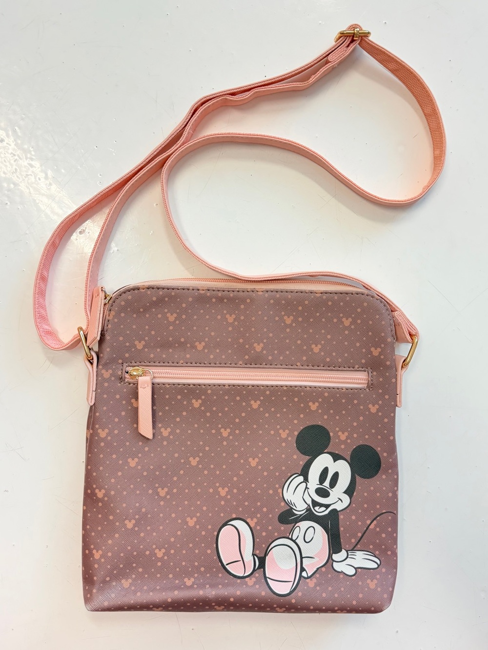 Mickey Mouse Disney crossbody bag with adjustable strap